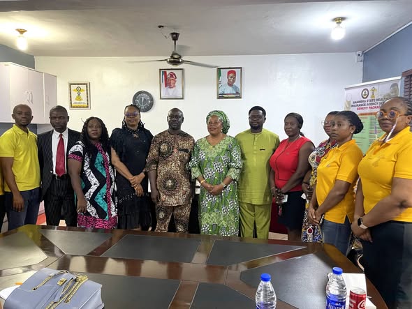 DR. UMEAKUEWULU PAYS COURTESY VISIT TO ASHIA EXECUTIVE SECRETARY, SEEKS STRONGER HEALTH INSURANCE CO