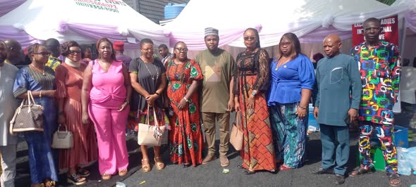 DR. UMEAKUEWULU LEADS MANAGEMENT TEAM ON CONDOLENCE VISIT TO PHARM. NKEM OBIANO