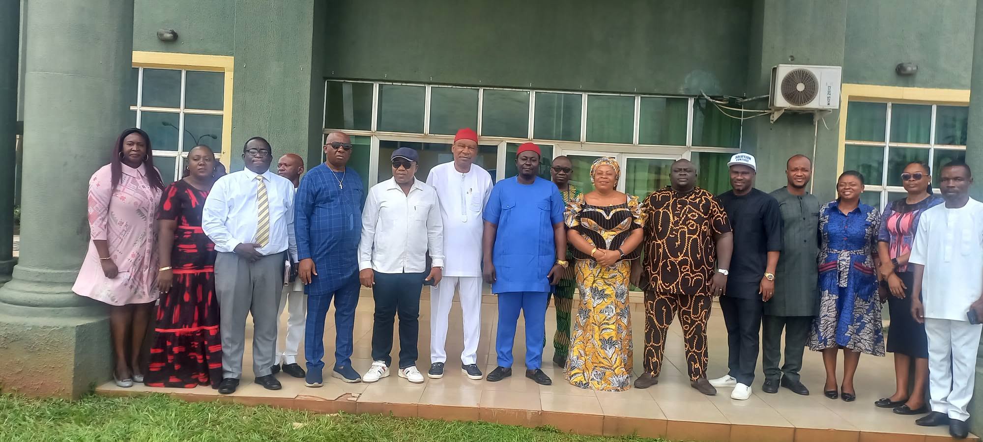 COOUTH CMD RECEIVES MEMBERS OF THE ANAMBRA STATE HOUSE OF ASSEMBLY COMMITTEE ON HEALTH ON OVERSIGHT