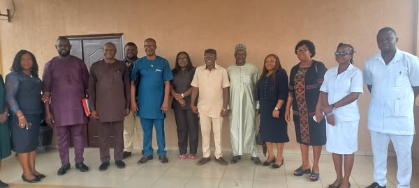 COOUTH CMD, Dr. Akabuike, Hosts Accreditation Team from Nursing and Midwifery Council of Nigeria.