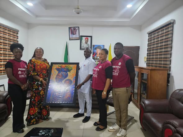DR. UMEAKUEWULU RECEIVES COURTESY VISIT FROM NANNM COOUTH EXECUTIVES