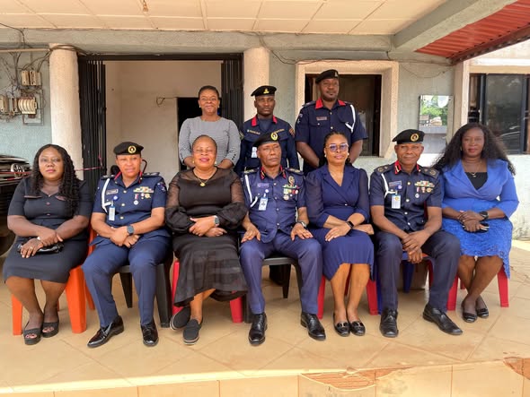 DR. UMEAKUEWULU PAYS COURTESY VISIT TO NSCDC COMMANDANT, SEEKS STRONGER SECURITY PARTNERSHIP