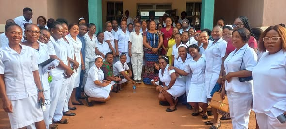 DR. UMEAKUEWULU ENGAGES NURSING STAFF, REAFFIRMS COMMITMENT TO WELFARE AND QUALITY HEALTHCARE DELIVE